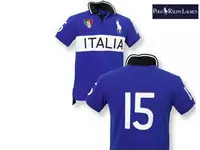 polo tee shirt 2013 short sleeve coupe du monde de flag italia